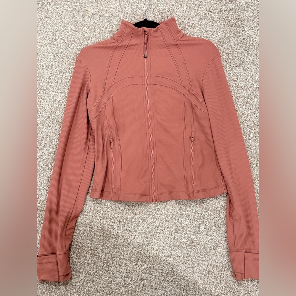 Lululemon Define Cropped Jacket *Nulu Ribbed* Size 10